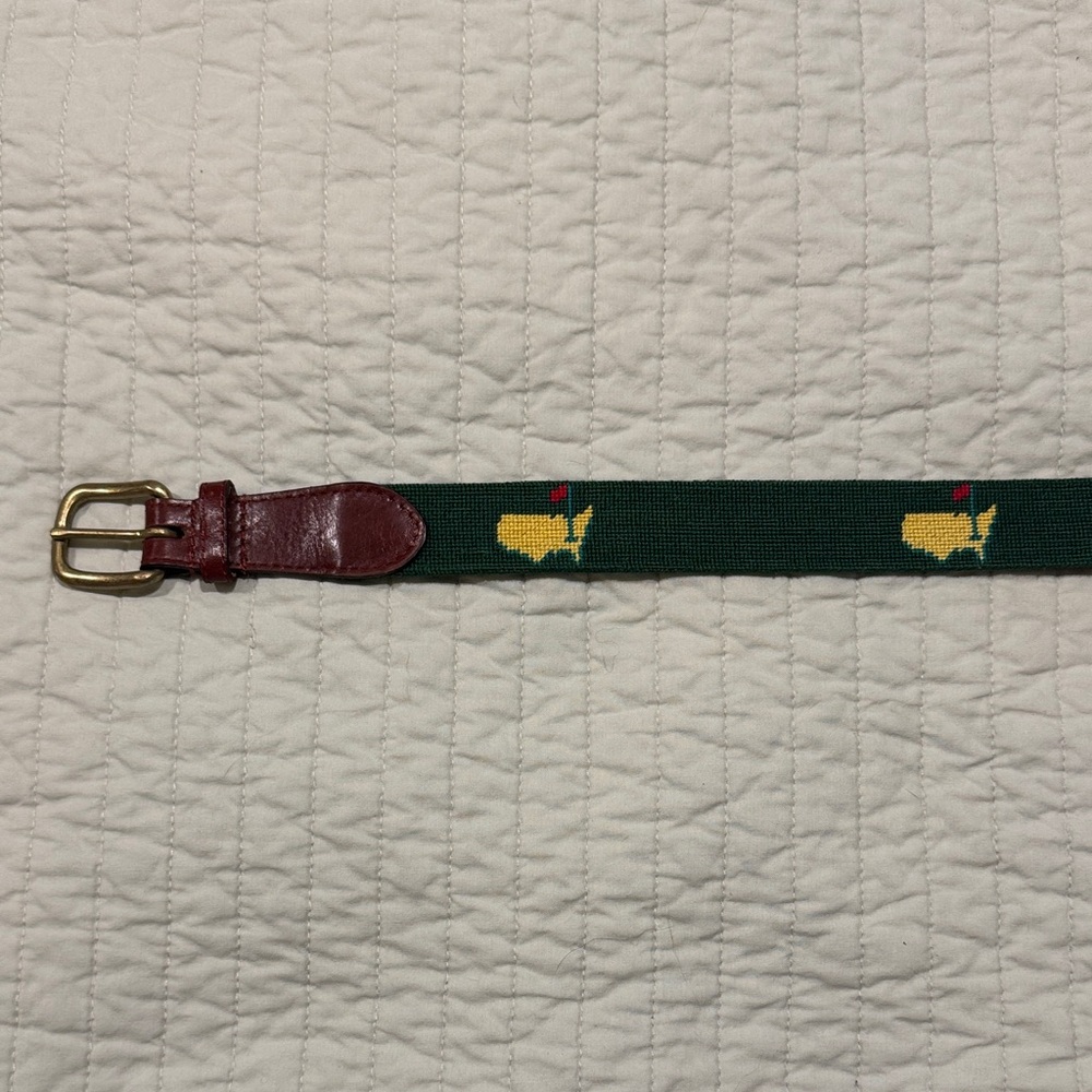 Master's Mens Needlepoint Belt